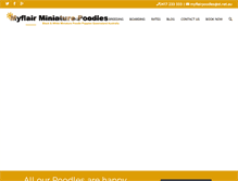 Tablet Screenshot of myflairkennels.com